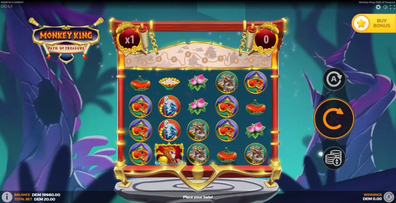 Monkey King: Path of Treasure gameplay screenshot
