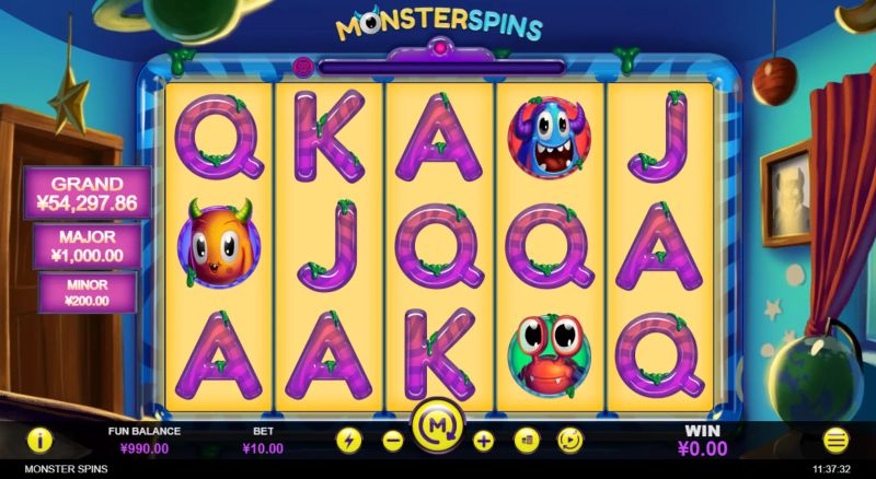 Monster Spins gameplay screenshot
