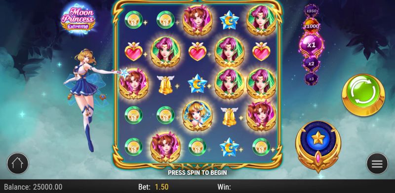 Moon Princess Extreme gameplay screenshot