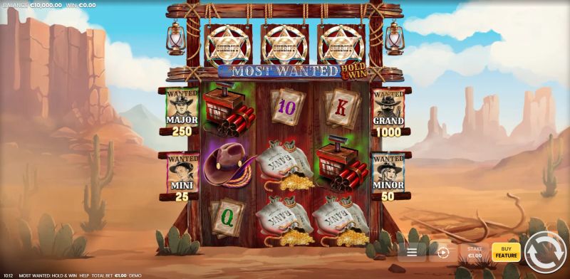 Most Wanted: Hold & Win gameplay screenshot
