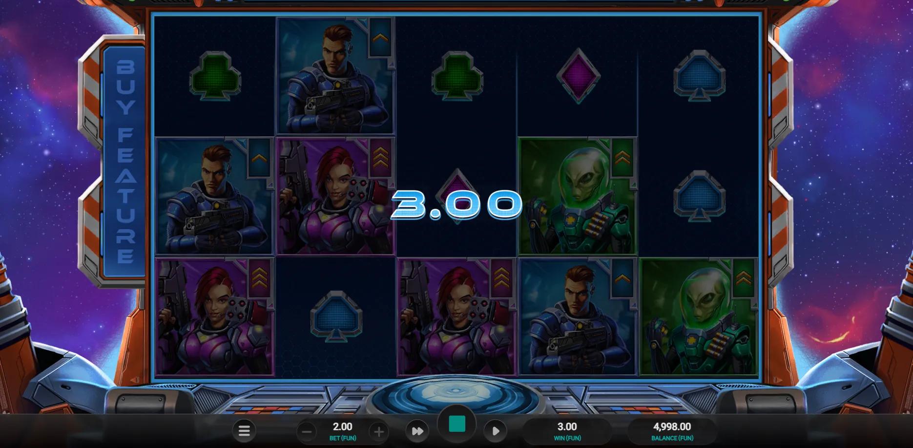 Multiplier Odyssey slot gameplay screenshot