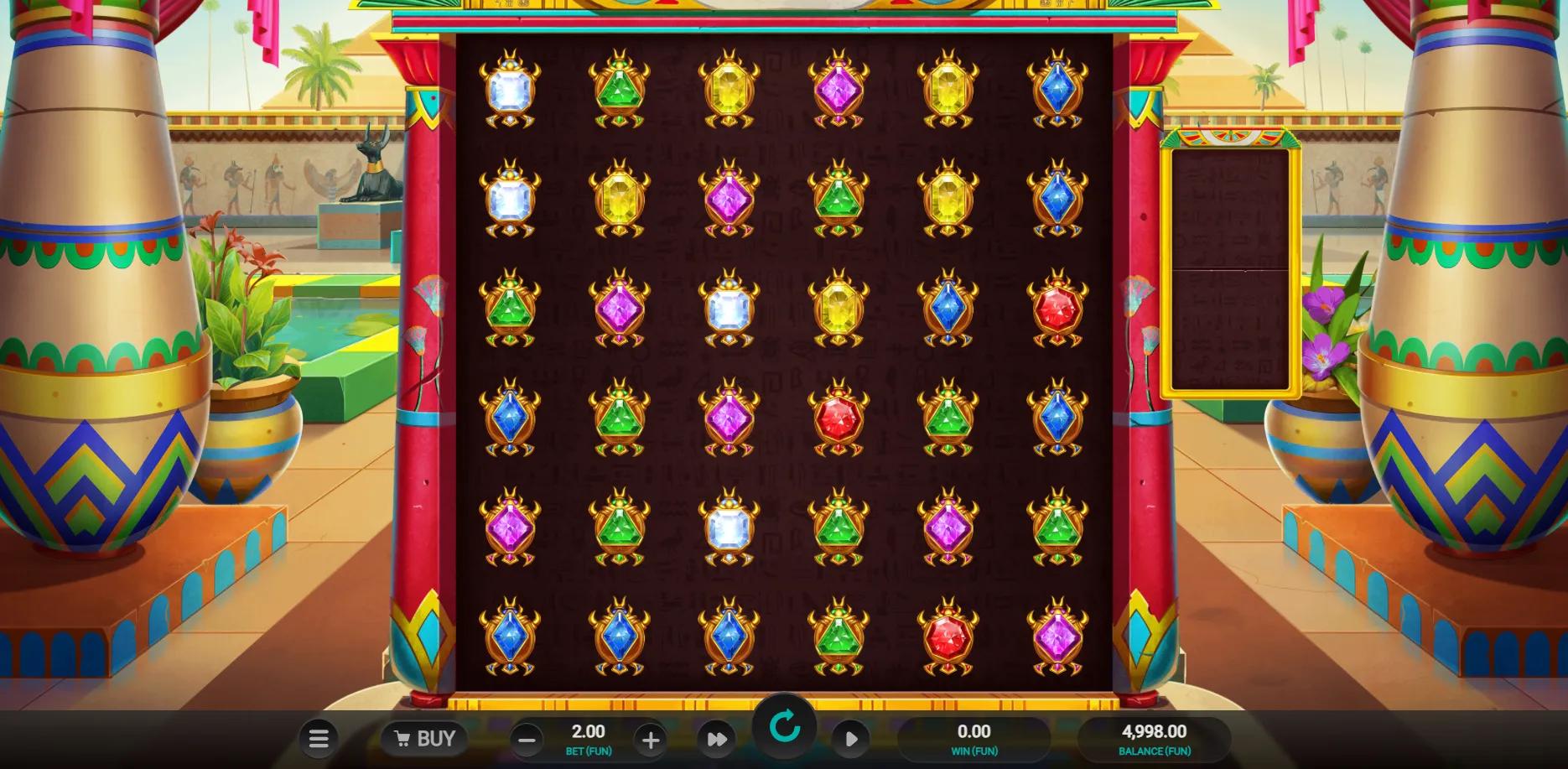 Mummy Multiplier slot gameplay screenshot