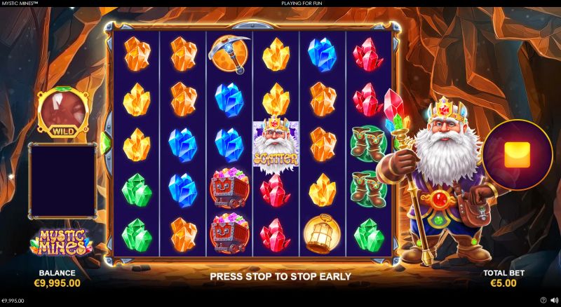 Mystic Mines gameplay screenshot