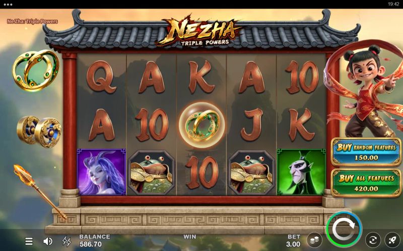 Ne Zha Triple Powers gameplay screenshot