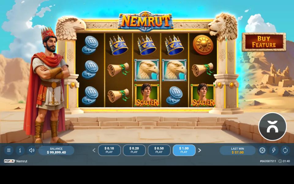 A non-paying board in Nemrut's base game