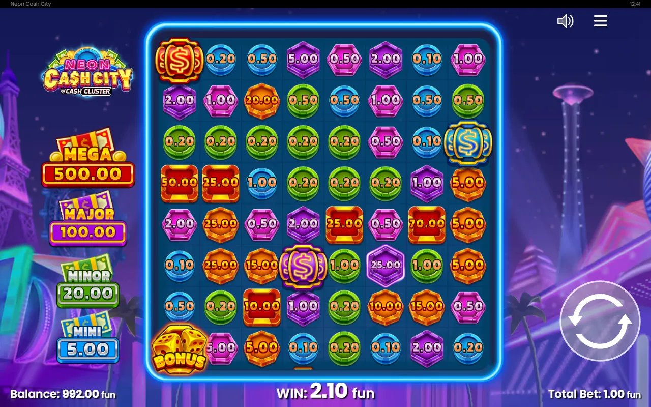 Neon Cash City - screenshot 1