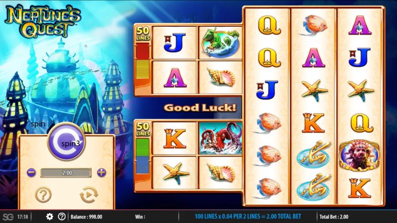 Neptune's Quest gameplay screenshot