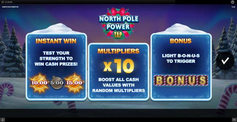 North Pole Power Tap gameplay screenshot