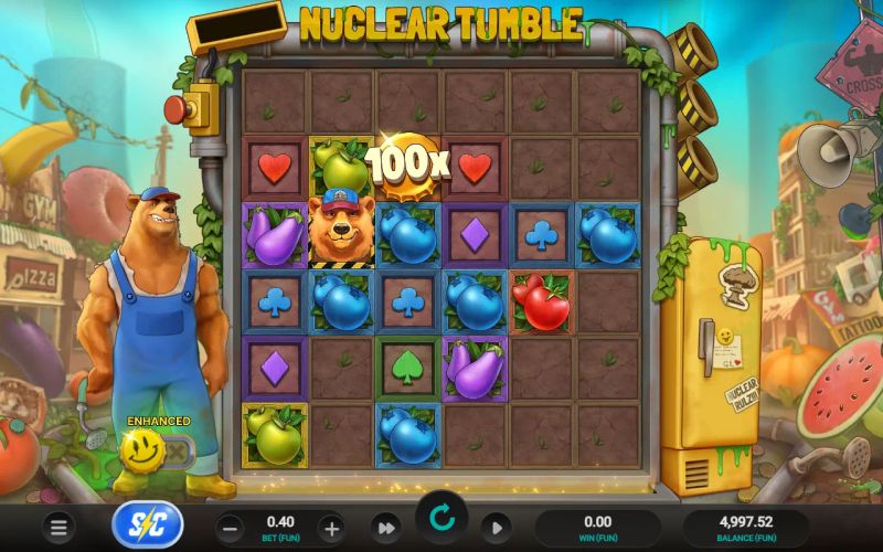 Nuclear Tumble gameplay screenshot