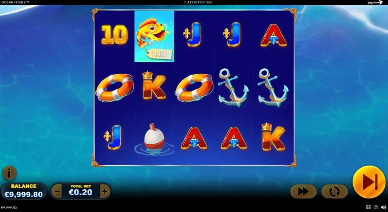 Ocean Frenzy gameplay screenshot