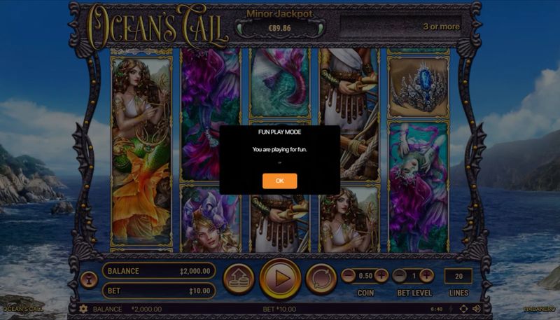 Ocean's Call gameplay screenshot