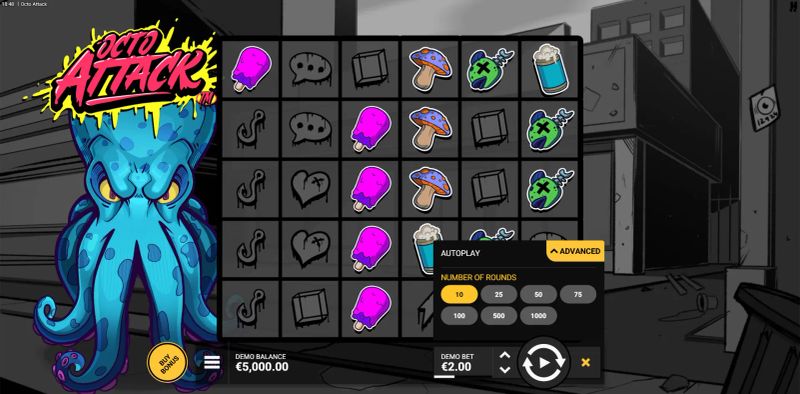 Octo Attack gameplay screenshot