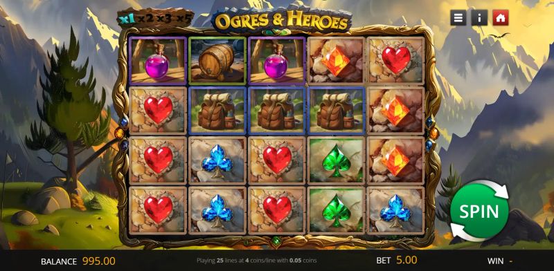 Ogres & Heroes gameplay screenshot