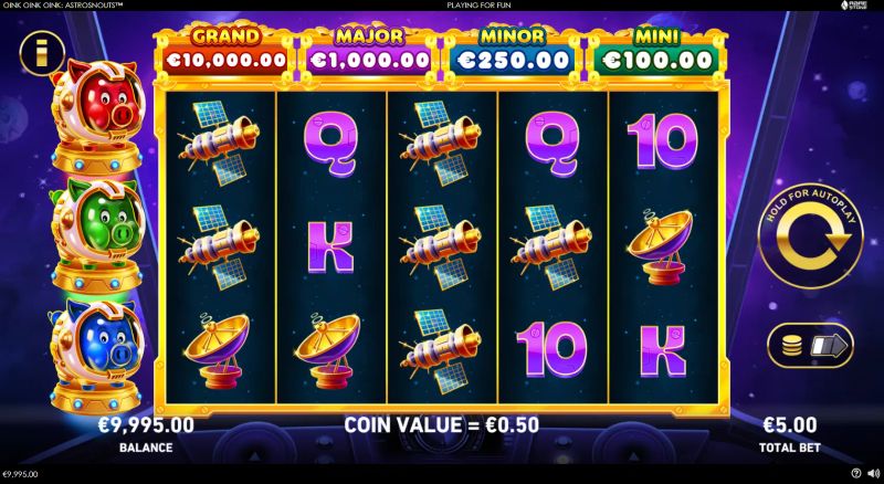 Oink Oink Oink: Astrosnouts gameplay screenshot