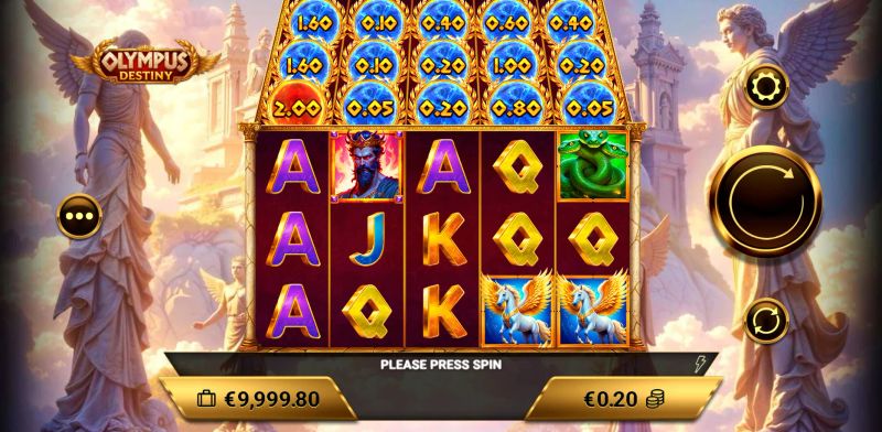 Olympus Destiny gameplay screenshot