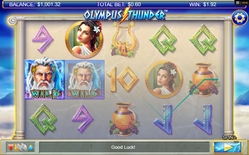 Olympus Thunder gameplay screenshot