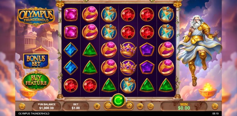 Olympus Thunderhold gameplay screenshot