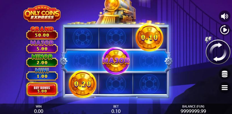 Only Coins Express gameplay screenshot