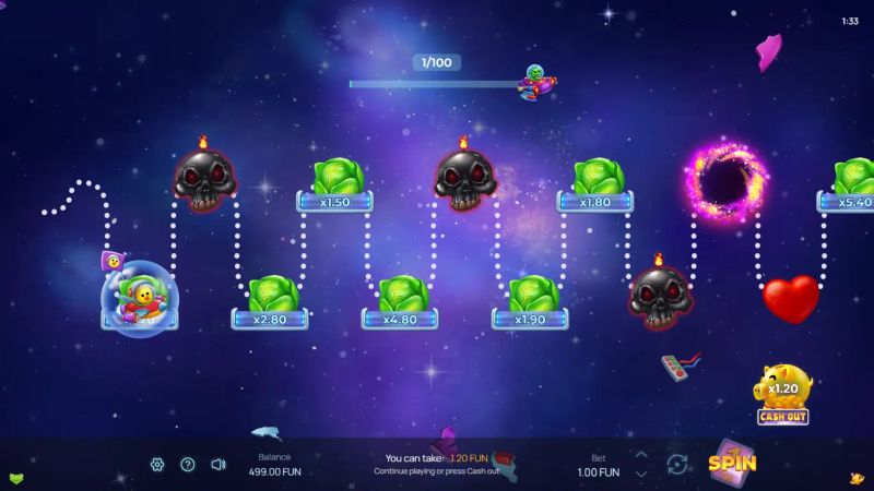 Orbital Rush gameplay screenshot