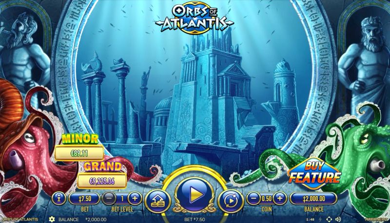 Orbs of Atlantis gameplay screenshot