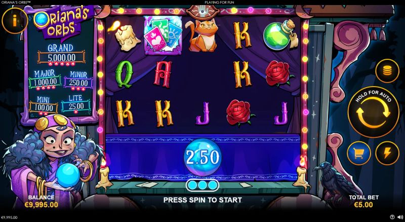 Oriana's Orbs gameplay screenshot