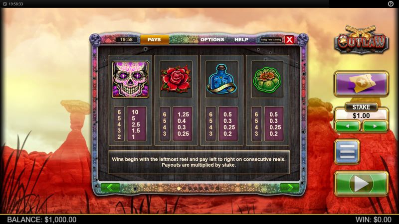Outlaw gameplay screenshot