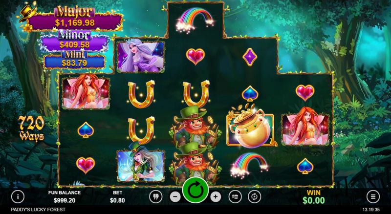 Paddy's Lucky Forest gameplay screenshot