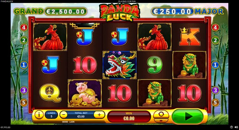 Panda Luck gameplay screenshot