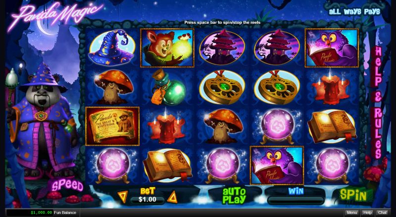 Panda Magic gameplay screenshot