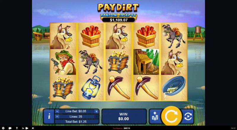 Pay Dirt! gameplay screenshot
