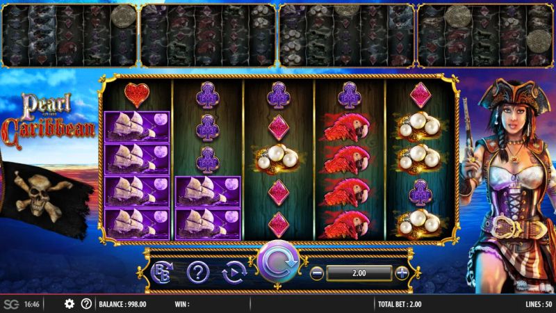 Pearl of the Caribbean gameplay screenshot