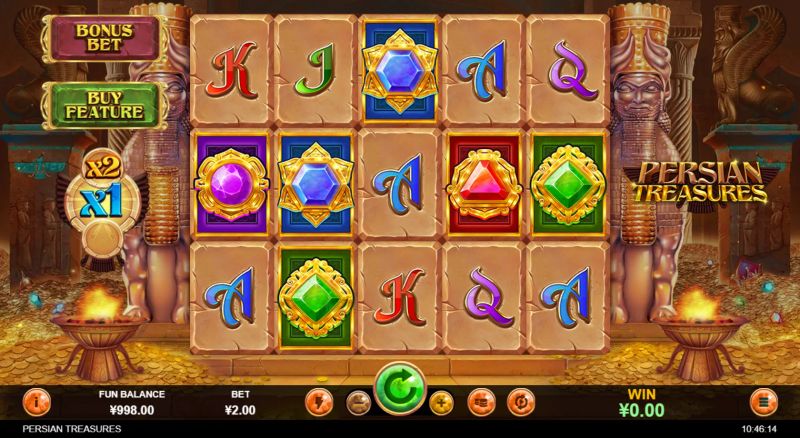 Persian Treasures gameplay screenshot