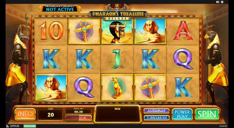 Pharaoh's Treasure Deluxe gameplay screenshot