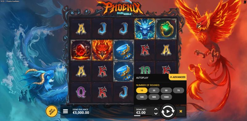 Phoenix DuelReels gameplay screenshot
