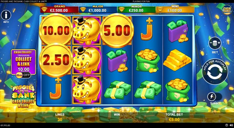 Piggies and the Bank: Cash Collect & Link gameplay screenshot