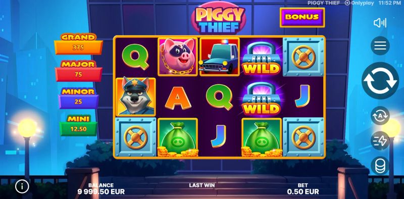 Piggy Thief gameplay screenshot