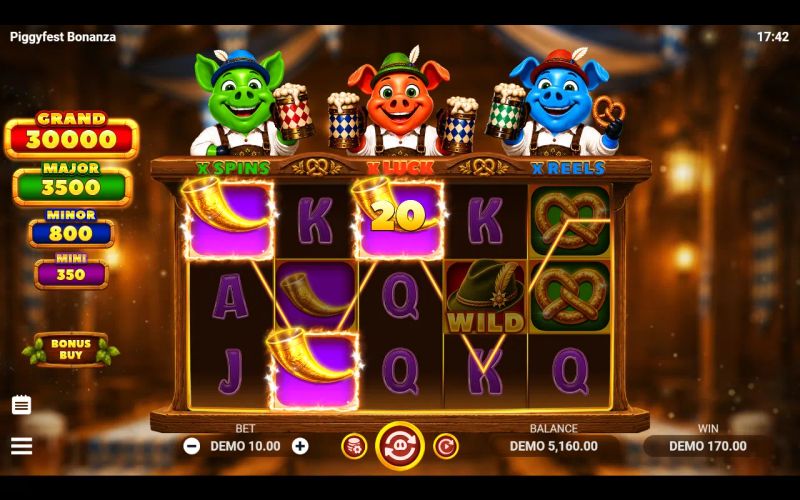 Piggyfest Bonanza gameplay screenshot