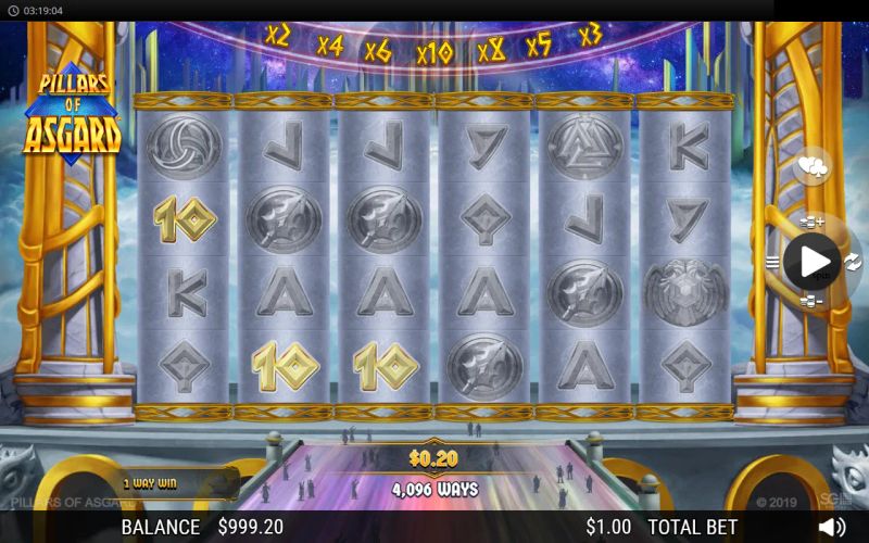 Pillars of Asgard gameplay screenshot