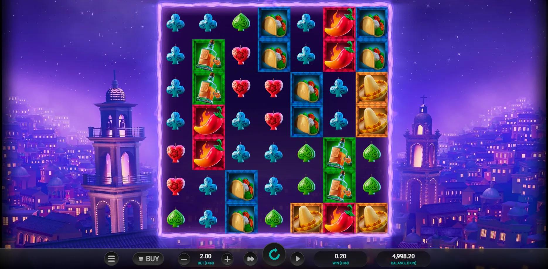 Pinata Popper slot gameplay screenshot