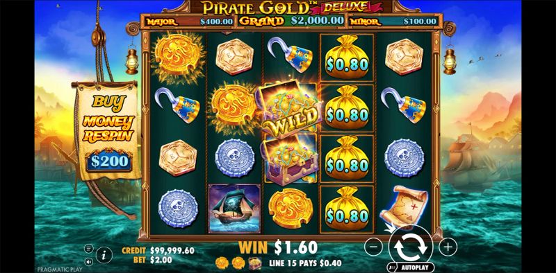 Pirate Gold Deluxe gameplay screenshot