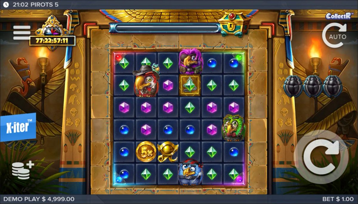 Pirots 5 gameplay screenshot 1