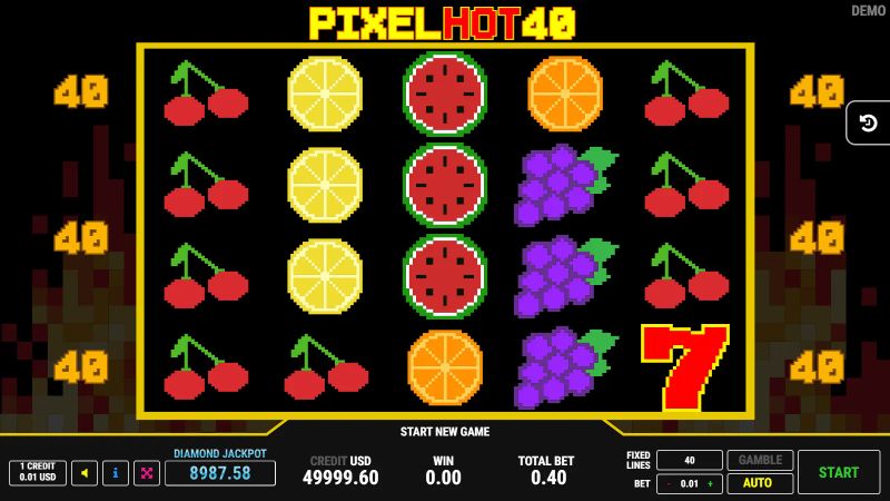 Pixel Hot 40 gameplay screenshot