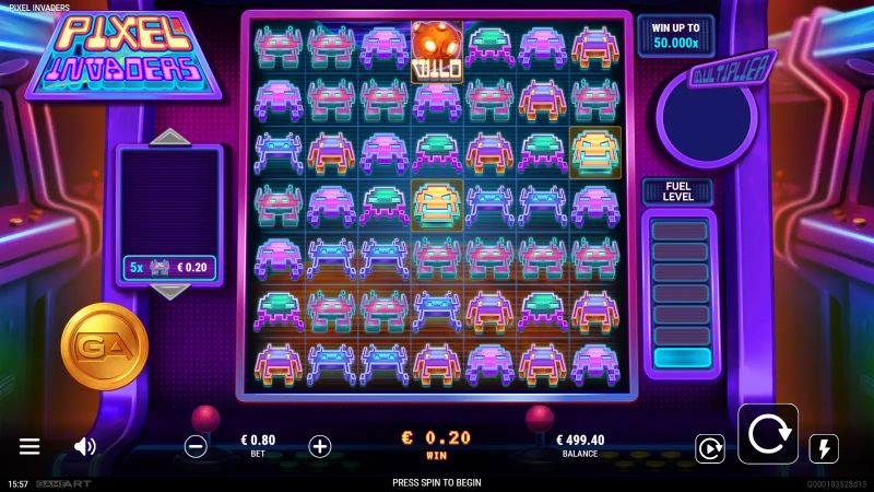 Pixel Invaders gameplay screenshot