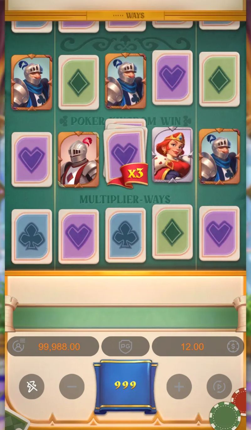 Poker Kingdom Win gameplay screenshot