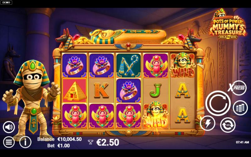 Pots of Power: Mummy's Treasure gameplay screenshot