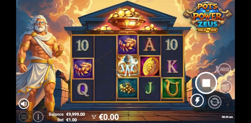 Pots of Power: Zeus gameplay screenshot