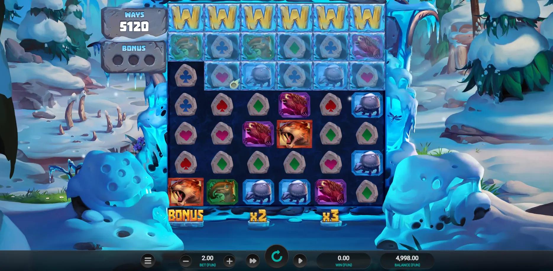 Primal Times Dream Drop slot gameplay screenshot