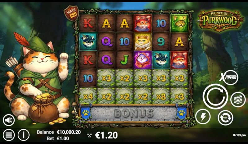 Prince of Purrwood gameplay screenshot