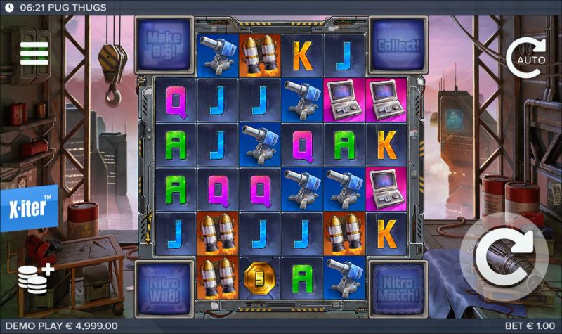 Pug Thugs of Nitropolis gameplay screenshot