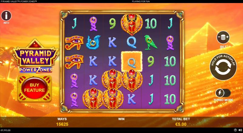 Pyramid Valley: Power Zones gameplay screenshot